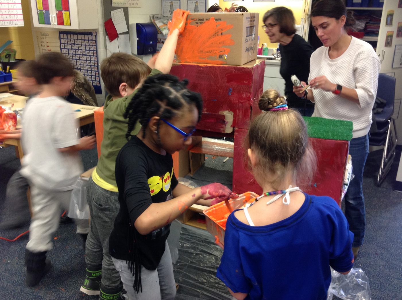 UNDER CONSTRUCTION: First Graders Build Houses and Homes