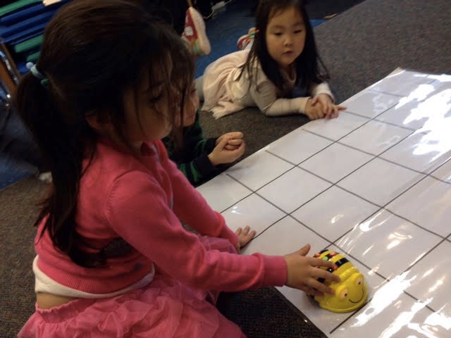 Bee-Bots and Find Friends in Preschool 4