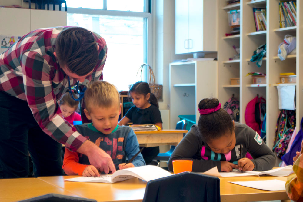 Peeking into Kindergarten