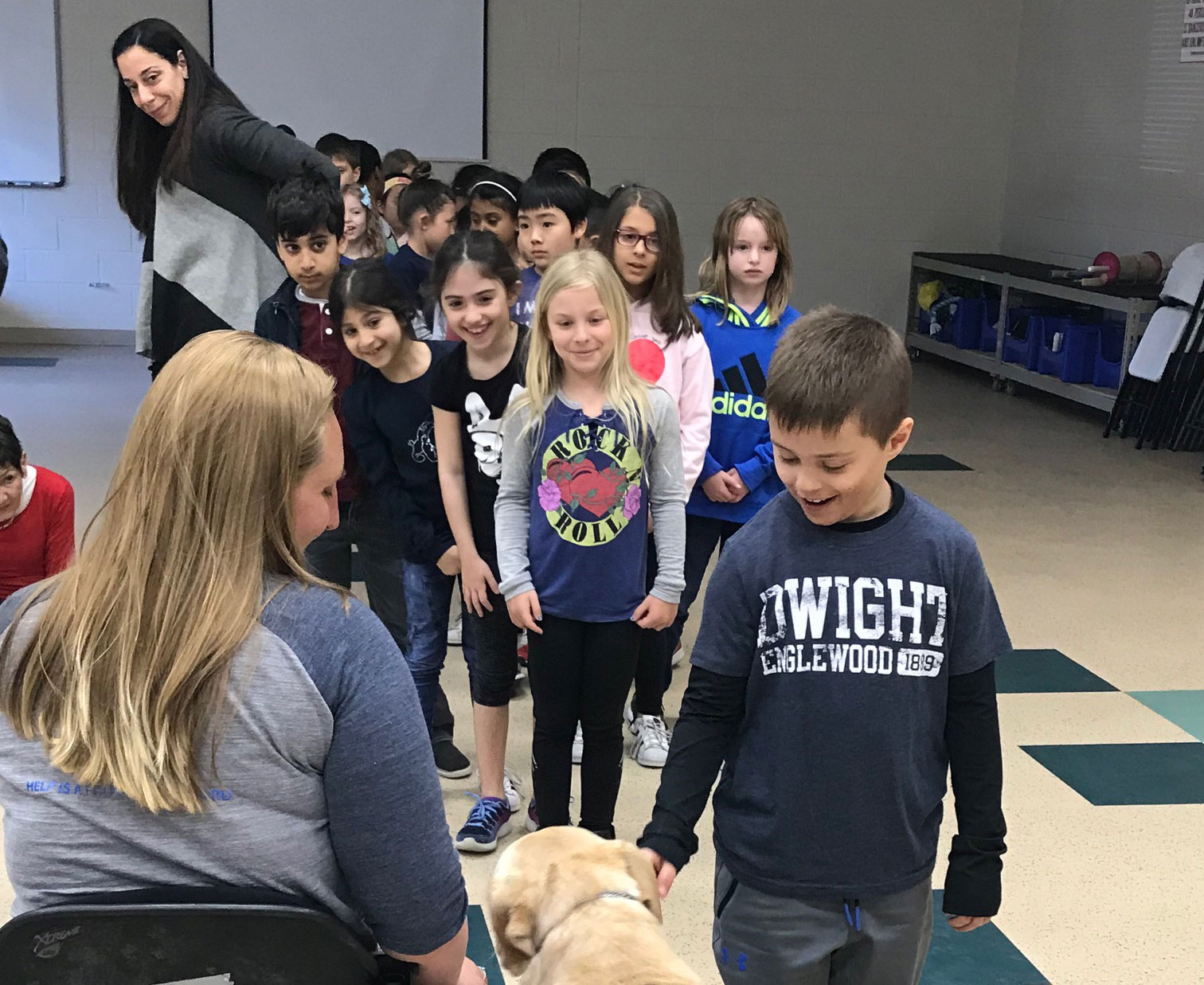 2nd Graders meet Canine Companions