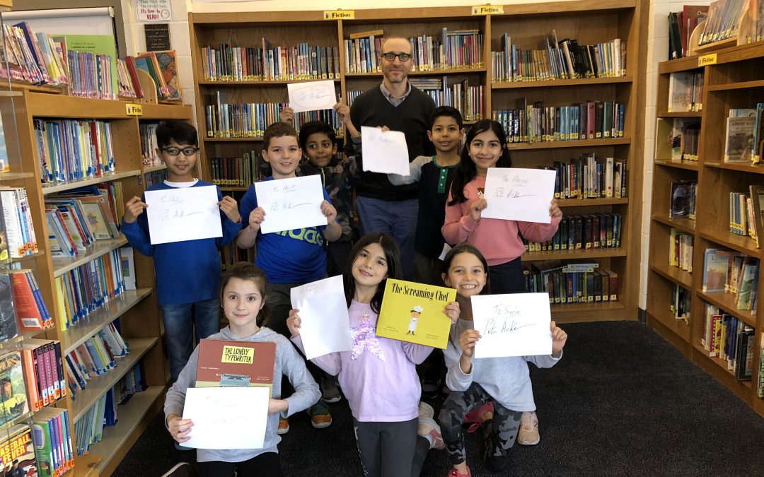Author Peter Ackerman Visits the Lower School